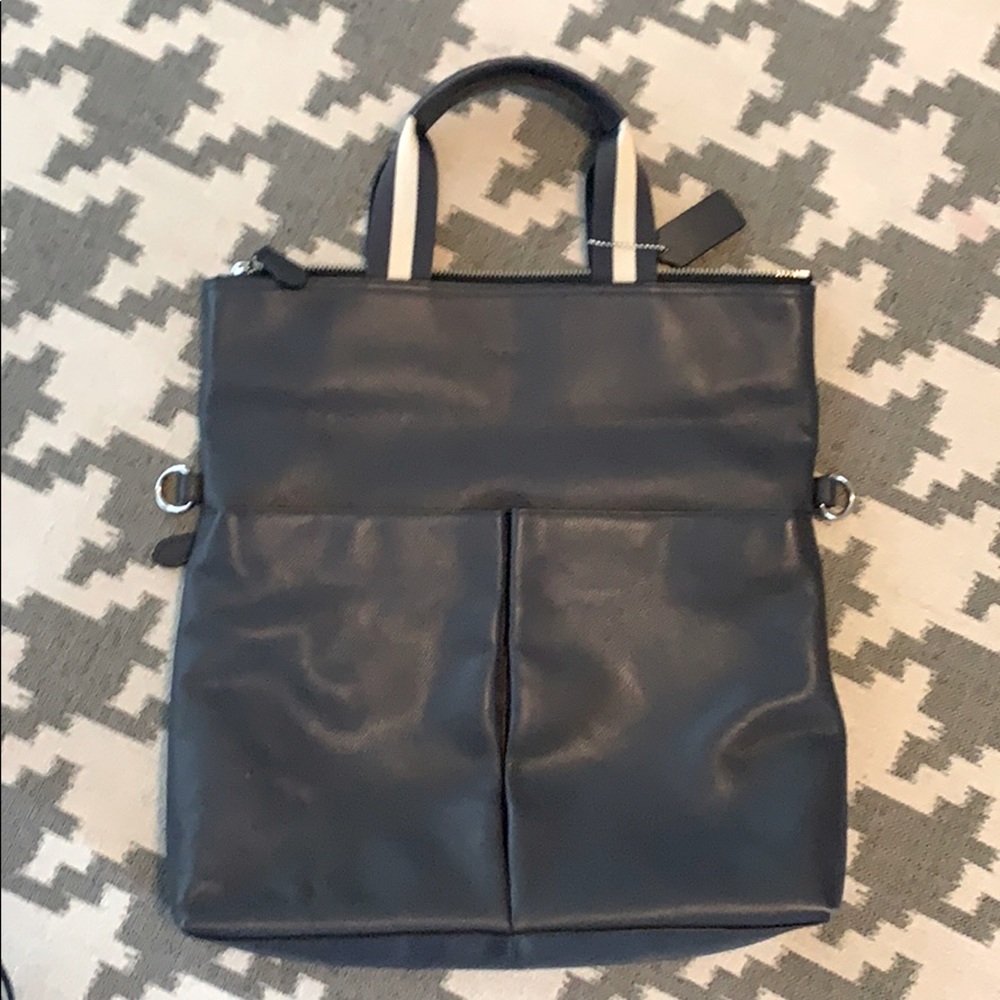 Navy Coach Purse